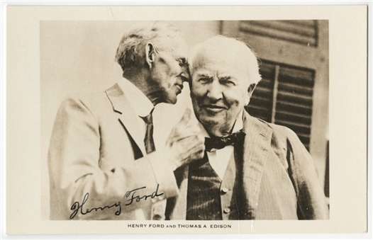 Henry Ford Signed Photograph (University Archives LOA)